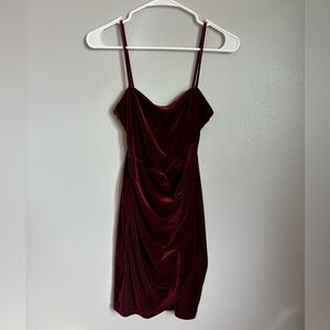 Windsor Red Velvet Dress size medium